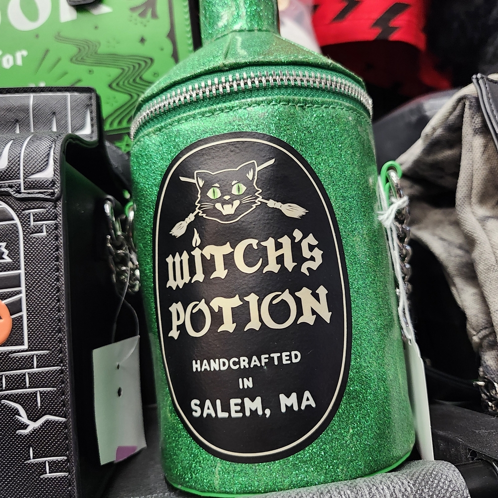 MAD Engine Green Witch's Potion Crossbody Bag